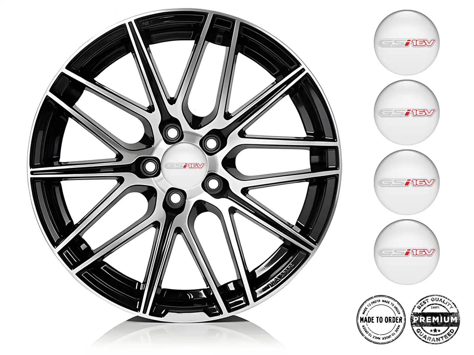 Opel Calcomanías de Rueda Marca Etiquetas Cúpula Premium